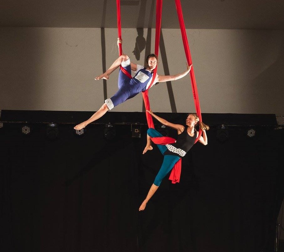 Vystoupení akrobacie